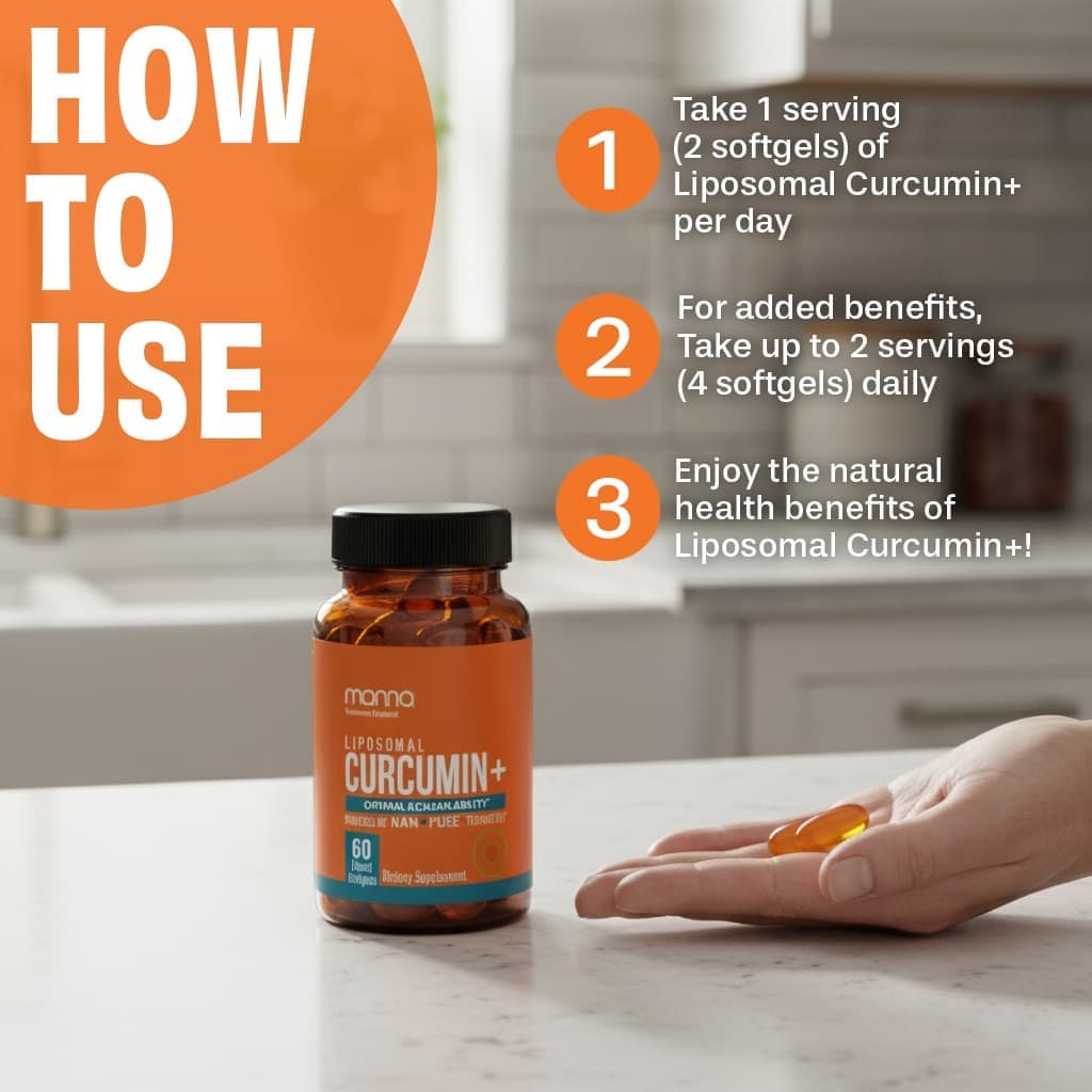 Liposomal Curcumin+ Softgels view 5